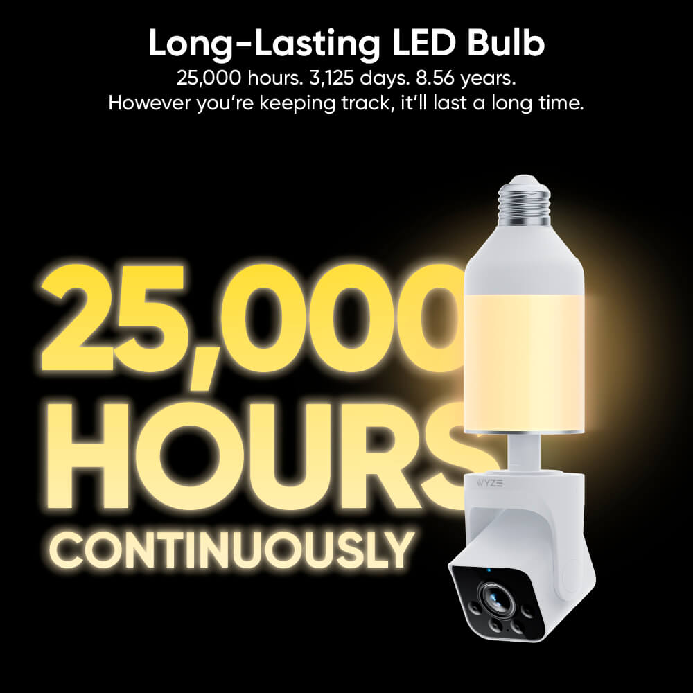 Wyze Bulb Cam + Accessory Bulbs