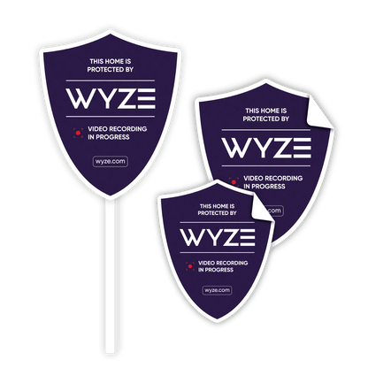 Wyze Security Reflective Sticker